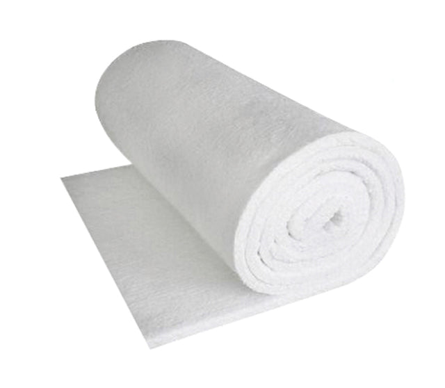 INSWOOL-HP Insulation Blanket 6# 1" x 24" x 2.5' (5 Sq. Ft.) INDIVIDUAL FITTING FOR 4 KG PROPANE FURNACE