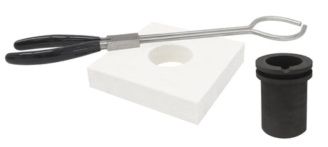 60 Oz TableTop QuikMelt Deluxe Topper Kit with Flange, Tongs, & Crucible