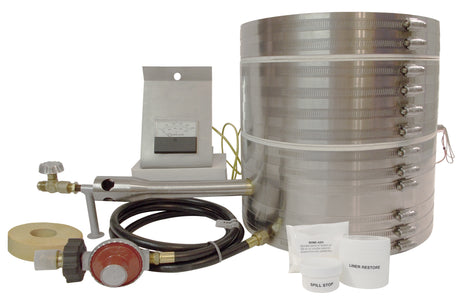 New KK-12 Kwik Kiln Propane Furnace Kit by PMC Supplies