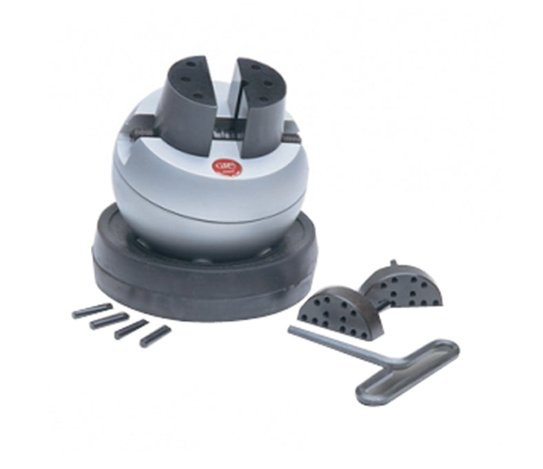 GRS™ Small Block engraving vise with double-ball bearing system and compact durable design for precision workholding