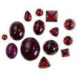 8 MM Garnet Round Cabochon - Per Piece