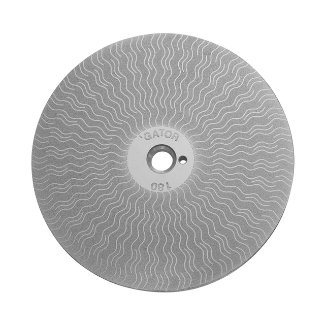 GRS 001-387 Diamond Gator Wheel 180 Grit Fast Rough 6 Inch