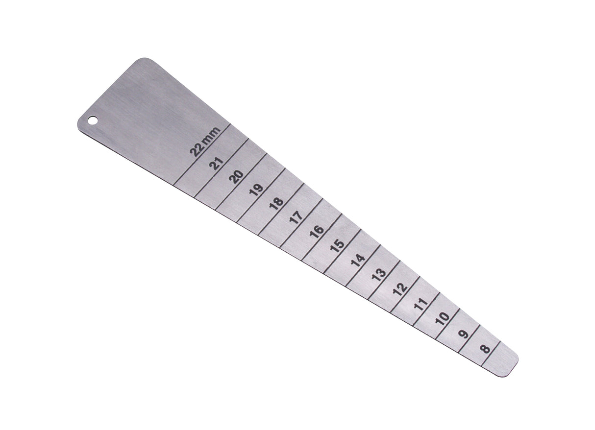 4-3/4" Stainless Steel Spring Bar Measuring Gauge (WAT-0006) by PMC Supplies