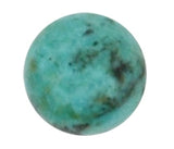 8 MM African Turquoise Round Cabochon - Per Piece