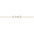 Chain 2.7 MM Flat Cable 14K Gold-Filled - Sold Per Foot 