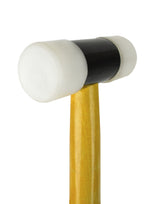 Nylon Hammer with 1-1/4" Faces and Wooden Handle