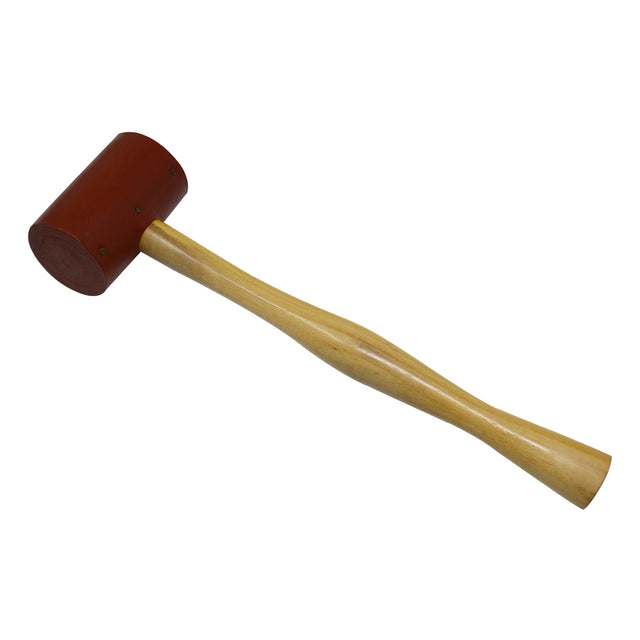 2" Rawhide Hammer Leather Mallet - 6 Oz