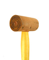 1-1/4" Natural Rawhide Hammer Leather Mallet