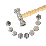 Interchangeable Texturing Hammer w/ 9 Faces by PMC Supplies