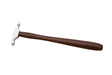 9-1/4 inch Mini Trustrike Wide Raising Hammer with polished metal head and dark hardwood handle for precision metalwork and planishing