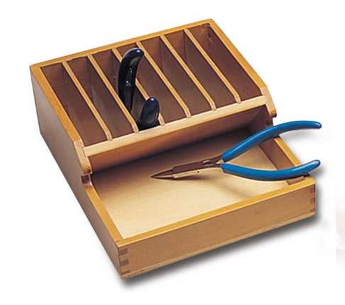 Wooden Plier Rack - 2-1/2" x 6-1/2" x 7"