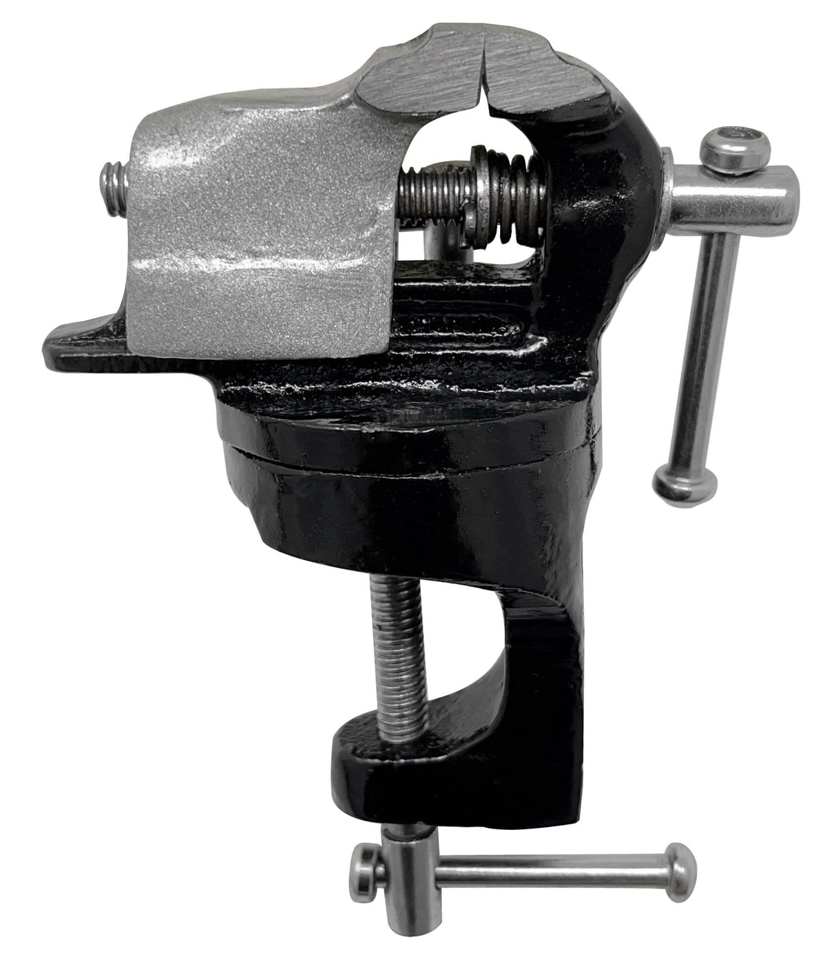 Mini Clamp-Type Revolving Vise w/ 30 mm Jaws