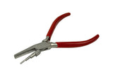 5-1/2" Concave & Stepped Round Nose Wire Wrapping Pliers