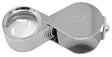 21 MM - 10X Diamond Cut Silver Eye Loupe