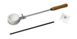 Melting Kit with 18" Fly-Nut Tongs, Borax, 7 Oz Ceramic Crucible Dish, & Graphite Stir Rod