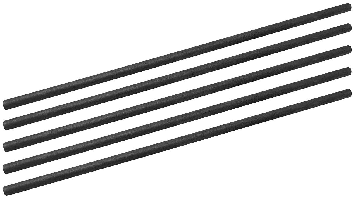 5 Pack 5/16" x 12" Graphite Crucible Stir Rod