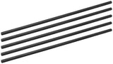 5 Pack 5/16" x 12" Graphite Crucible Stir Rod