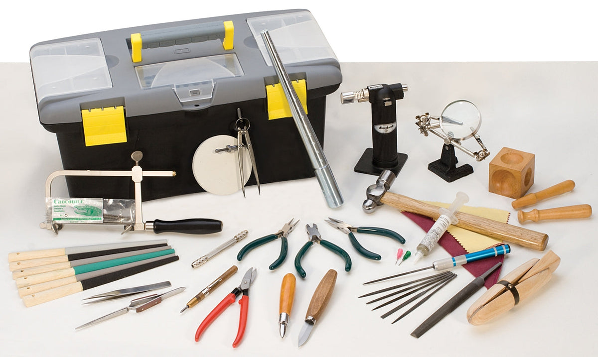 Jeweler's Hand Tool Set - Precision Jewelry Making Tools for Hobbyists & Pros