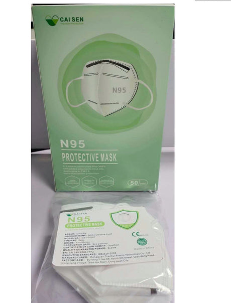 K N95 Disposable Respirator Masks 50 pieces FDA Approved by PMC Supplies