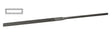 Glardon Vallorbe Swiss 6-1/4" extra coarse equalling pillar needle file with ergonomic handle for metal shaping and deburring