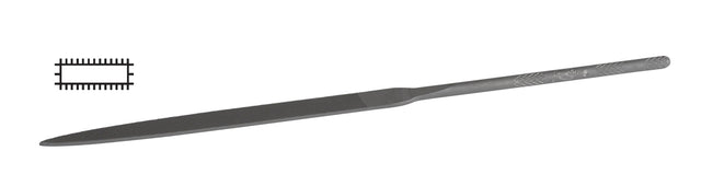 Glardon™ Vallorbe Swiss 7-7/8" Warding Needle File Cut 2 Medium - LA2406 by PMC Supplies