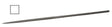 Glardon Vallorbe Swiss 6-1/4" Square Needle File Cut 4 Fine - LA2408 by PMC Supplies