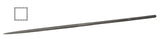 Glardon Vallorbe Swiss 7-1/8" square needle file Cut 2 medium with ergonomic handle for precise metal filing