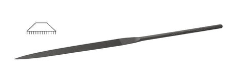 Glardon™ Vallorbe Swiss 6-1/4" Barrette Needle File Cut 4 Fine - LA2411 by PMC Supplies