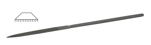 Glardon Vallorbe Swiss 40 mm escapement barrette file with heat-treated chrome alloy steel teeth for precision metalworking