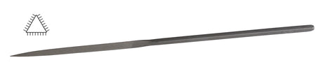 Glardon™ Vallorbe Swiss 55 MM Escapement Three Square File Cut 8 Ultra-Fine - LE3014 by PMC Supplies
