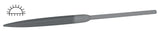 Glardon® Vallorbe Swiss 8-1/2" Habilis Half Round File Cut 1 Medium/Coarse - LH2602