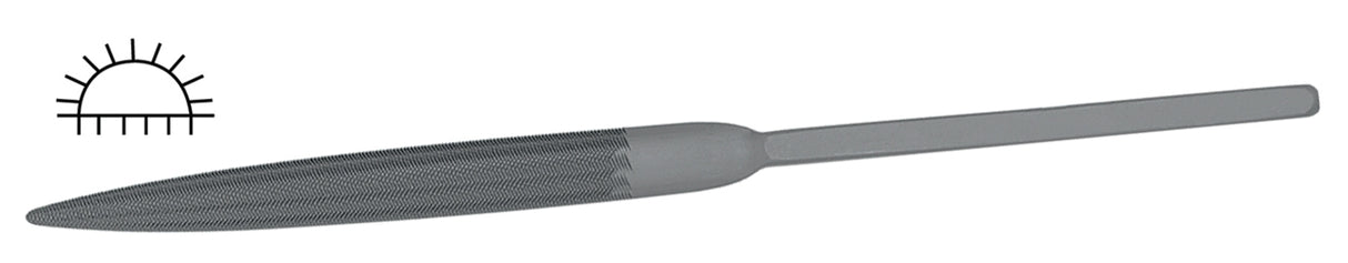 Glardon Vallorbe Swiss Habilis Half Round File - LH2602