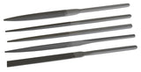 5-Piece Glardon® Vallorbe Cut 1 Medium/Coarse Swiss Habilis Hand File Set - LH2627