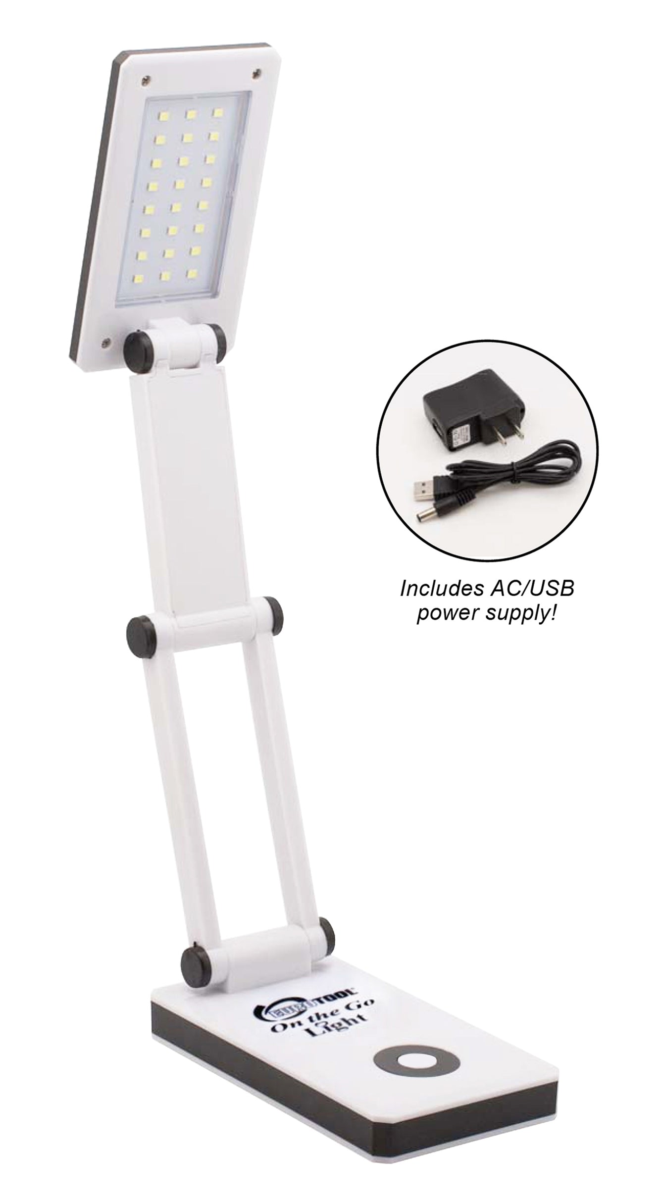 Travel Led Light On The Go Light Travel Lamp 24 LED Lights Adjustable – PMC Supplies