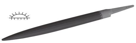 Glardon™ Vallorbe Swiss Half Round File 5" Cut 2 Medium - LP1560 by PMC Supplies