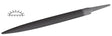 Glardon™ Vallorbe Swiss Half Round File 5" Cut 0 Coarse - LP1560 by PMC Supplies
