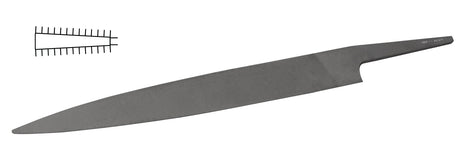 Glardon Vallorbe Swiss 8" Knife File Cut 0 Coarse - LP1760 by PMC Supplies
