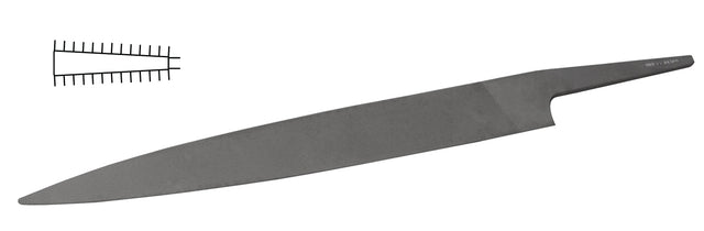 Glardon Vallorbe Swiss 8" Knife File Cut 0 Coarse - LP1760 by PMC Supplies