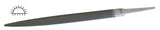 Glardon™ Vallorbe Swiss 6" Valtitan Half-Round Ring File Coarse Cut #0 - LPV1566