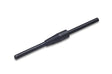 3/32" cartridge roll mandrel made of blackened tool steel for precision and durability