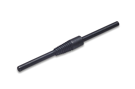 3/32" cartridge roll mandrel made of blackened tool steel for precision and durability