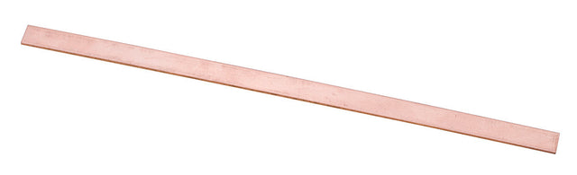 18ga copper strip 1/4 inch by 6 inch flat high-conductivity copper for electronics and crafts