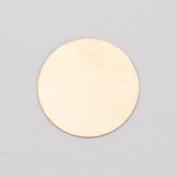 BRASS 24GA - 1" CIRCLE- PK/6 by PMC Supplies