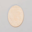 BRASS 24GA 18mm x 13mm oval brass jewelry finding with smooth edges pack of six