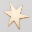 Brass 24GA 1 1/8 inch funky star embellishment for crafts and jewelry making
