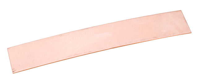 Copper bracelet blank 24 gauge smooth flat strip 1 by 6 inches for DIY jewelry making