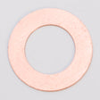Copper 24GA 1 1/4 inch washer with 3/4 inch inner diameter, pack of 6, corrosion-resistant hardware washer
