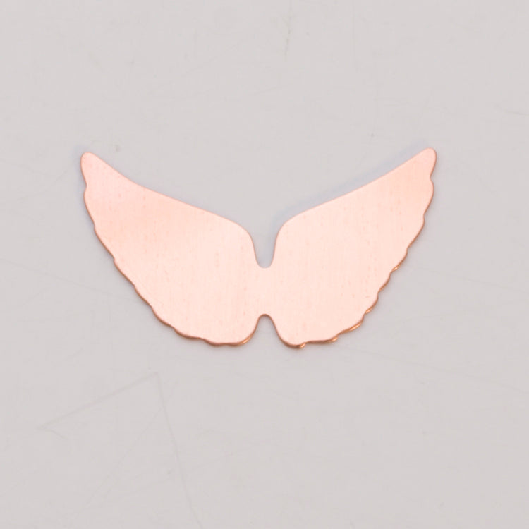Copper 24GA 29mm x 16mm angel wings charm for jewelry making