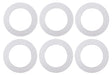 6/Pk of 24 Gauge Nickel Silver Large Rings - 1-3/8" x 7/8" Charm Blanks