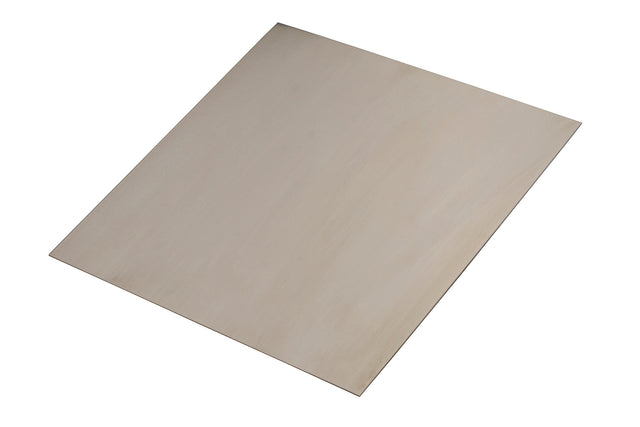 6" x 6" Nickel Silver Sheet - 28 Gauge (BS DISCONTINUED) by PMC Supplies